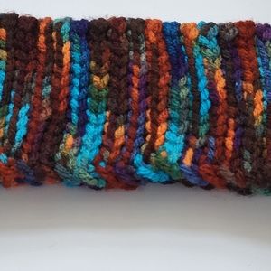 Hand knit acrylic headband